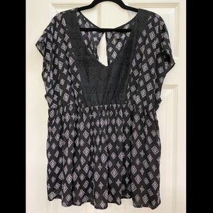 EUC Torrid Empire Waist Top 0